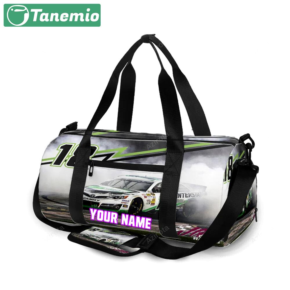 Joe gibbs racing car11 personalized name travel bag gym bag 1707 Travel Bag
