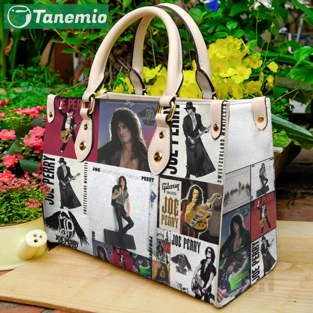 Joe perry aerosmith leather bag for women gift 1757 Women Leather Hand Bag