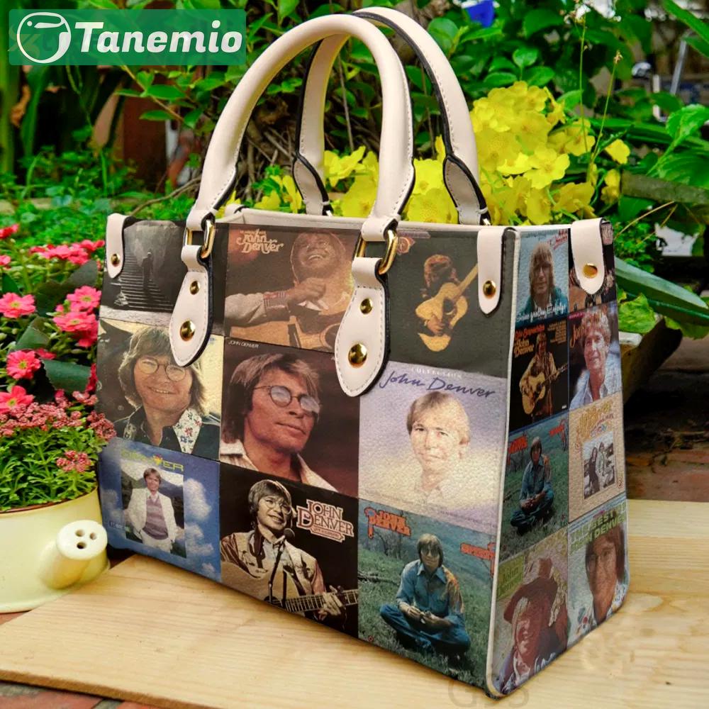 John denver leather bag g95 1383 Women Leather Hand Bag