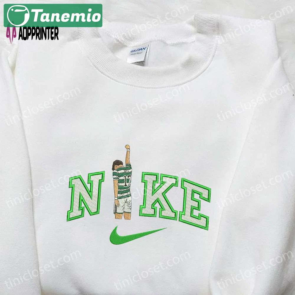 Jota 17 x nike embroidered tshirt – best gift for him nike inspired shirt Embroidered Shirt