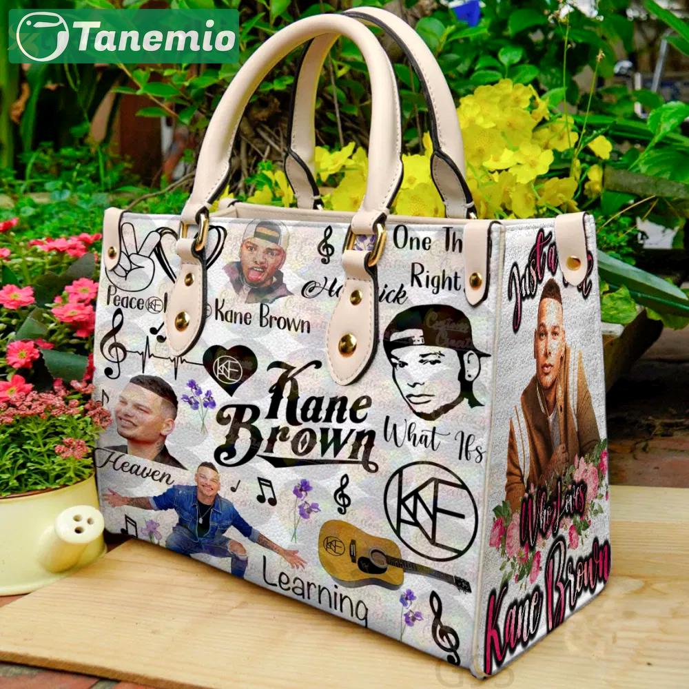 Kane brown leather bag for women gift 1343 Women Leather Hand Bag