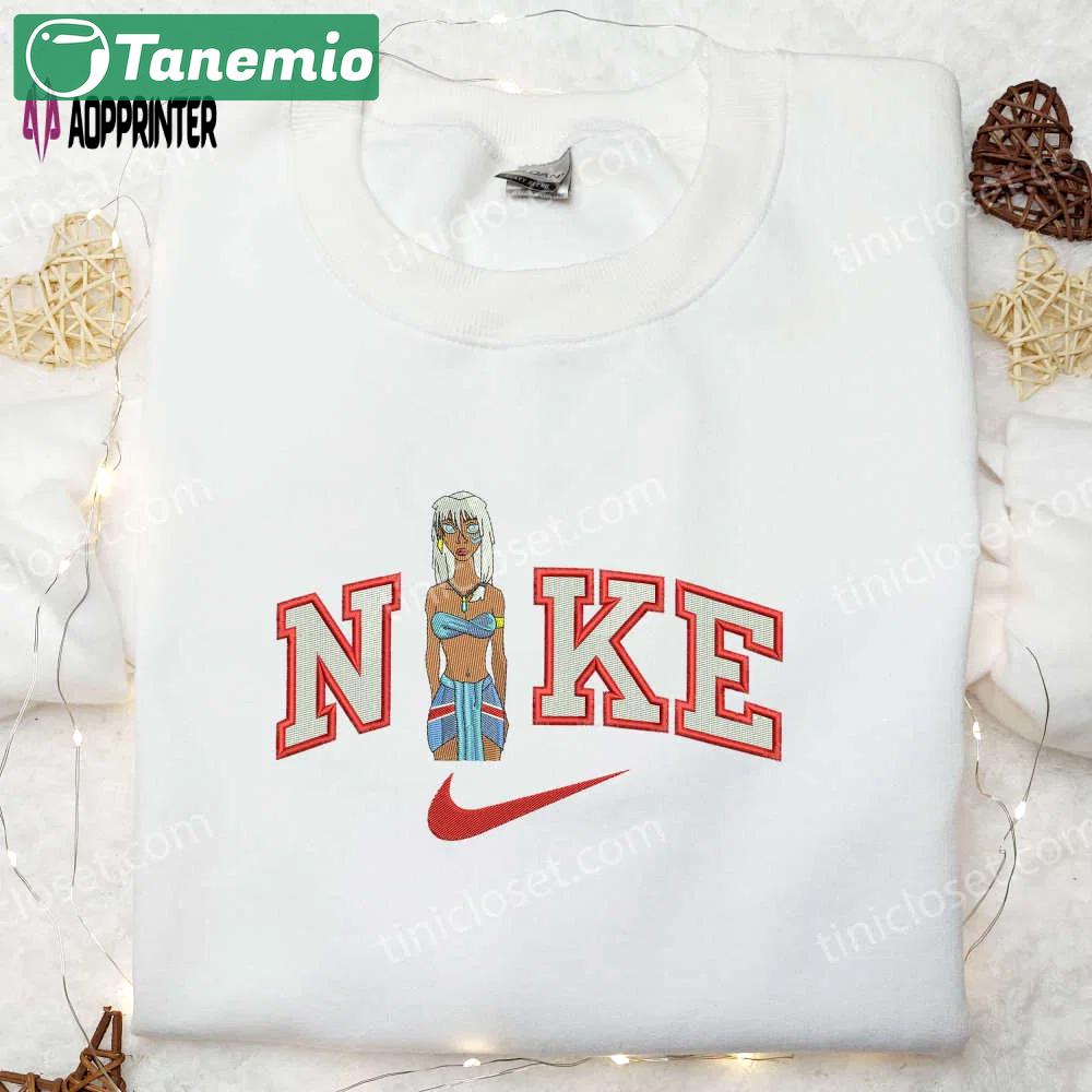 Kidagakash x nike embroidered shirt: the lost empire cartoon design Embroidered Shirt