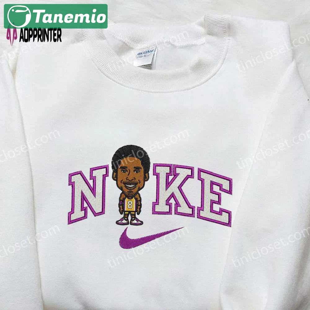 Kobe bryant caricature embroidered shirt – lakers nba x nike limited edition Embroidered Shirt