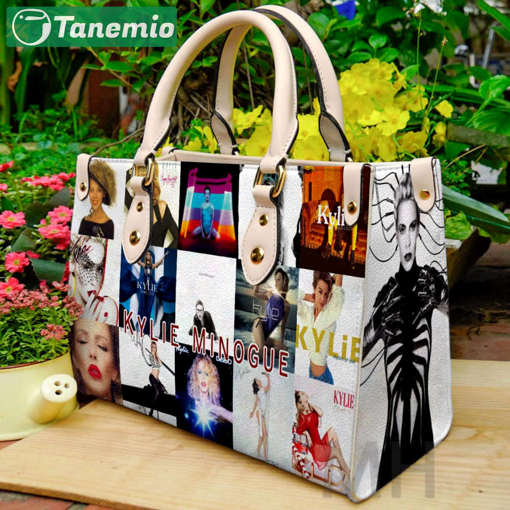 Kylie minogue 1 leather handbag gift for women 4255 Women Leather Hand Bag