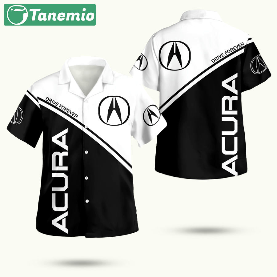Lensful personalized acura racing car acura racing car hawaiian shirt shirt Hawaii Shirt Shorts & Flip Flops