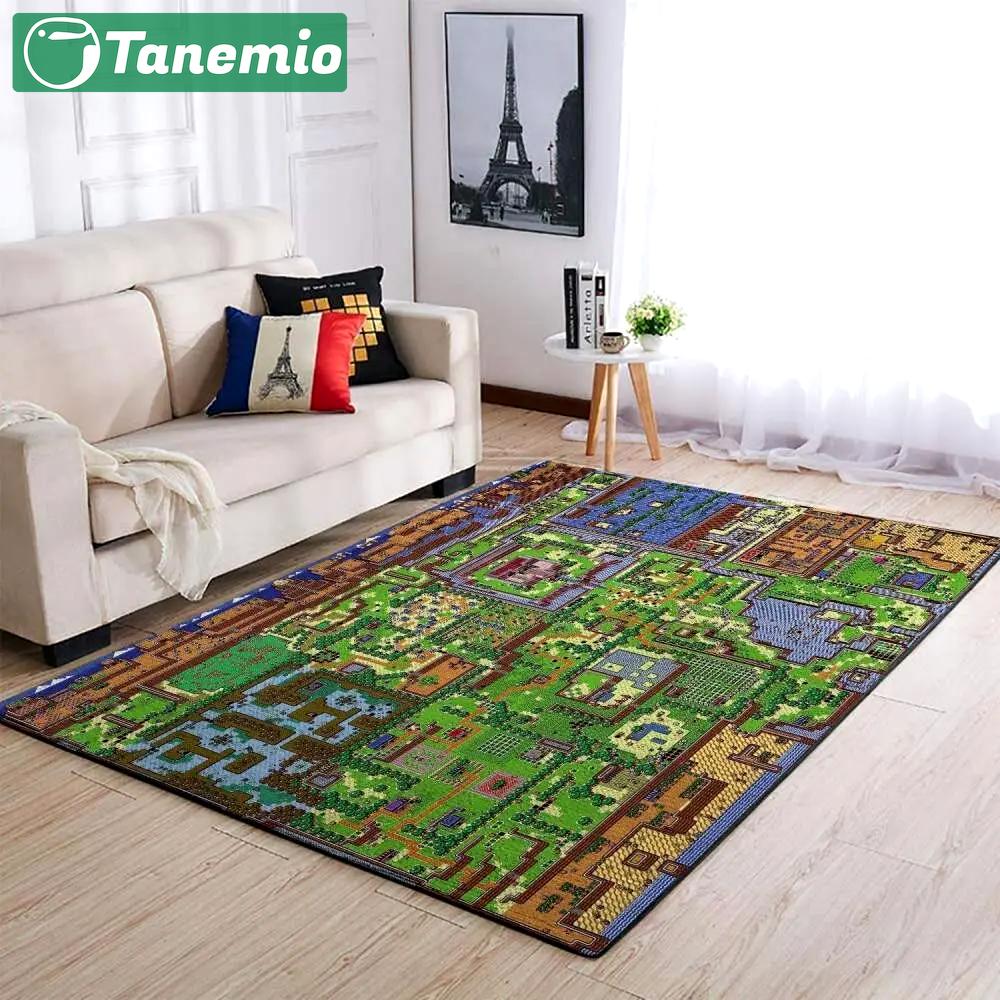 Link’s awakening area rugs living room carpet lz281201 gaming brands rug regtangle carpet floor decor home decor Rectangle Rug