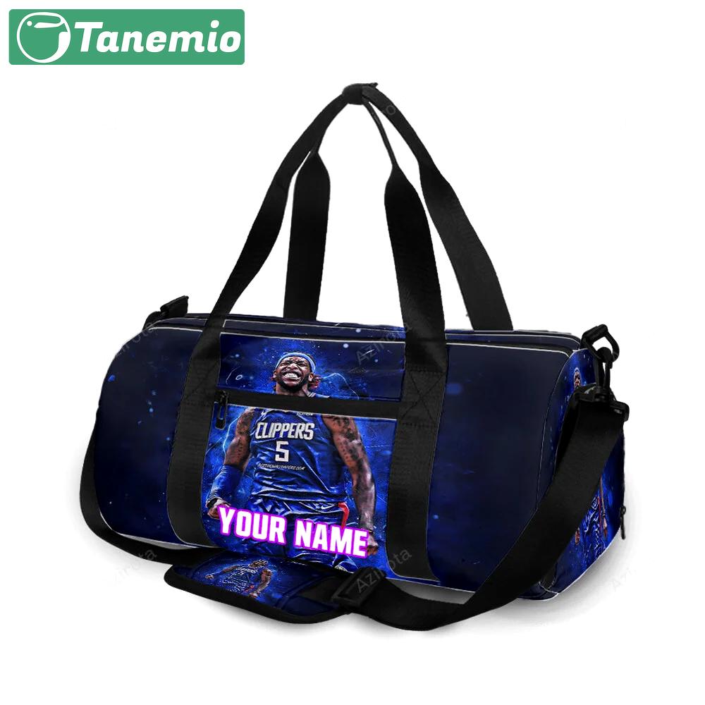 Los angeles clippers montrezl harrell 5 personalized name travel bag gym bag 1546 Travel Bag