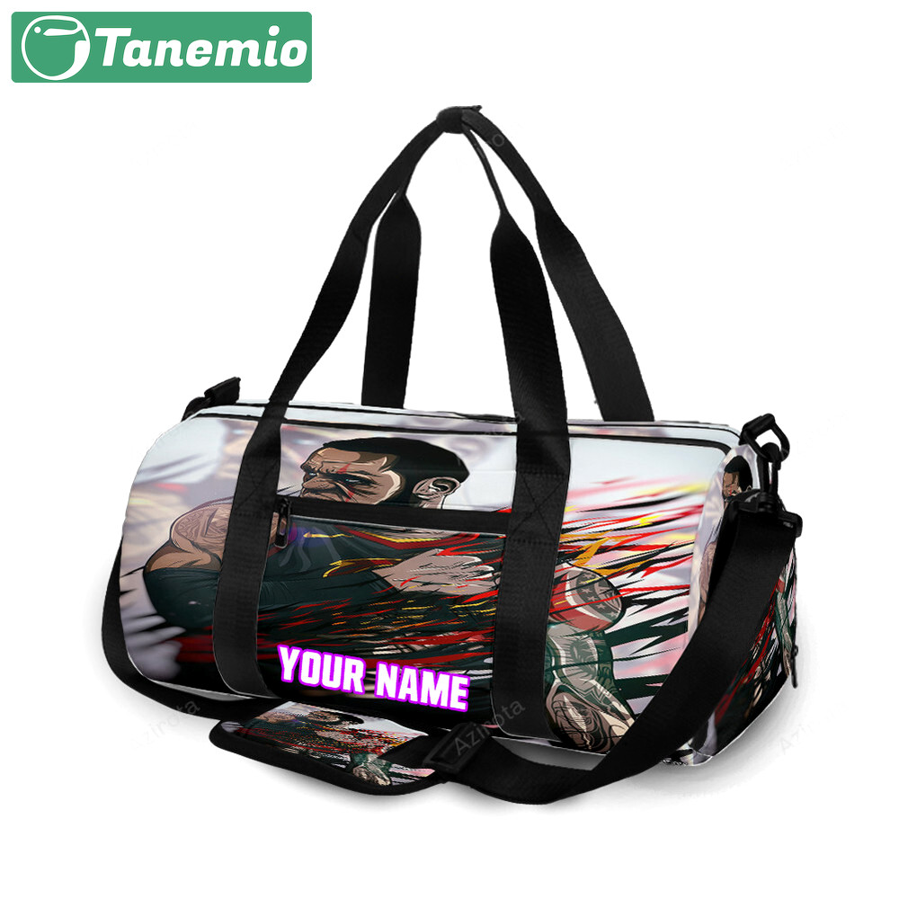 Los angeles lakers 23 lebron james v45 personalized name travel bag gym bag 2083 Travel Bag