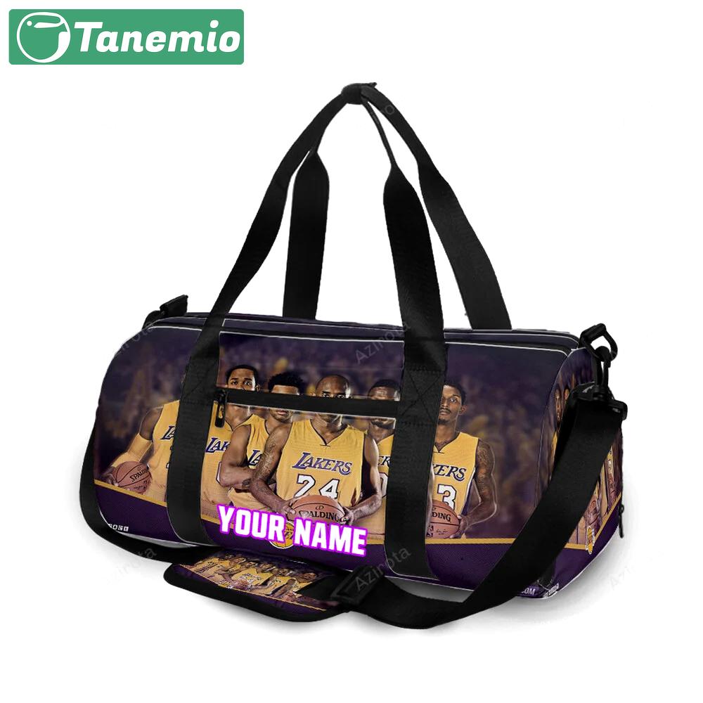 Los angeles lakers players v17 personalized name travel bag gym bag 180 Travel Bag