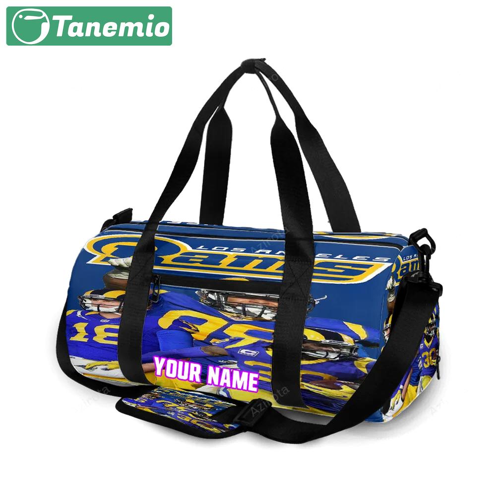 Los angeles rams all players8 personalized name travel bag gym bag 1905 Travel Bag