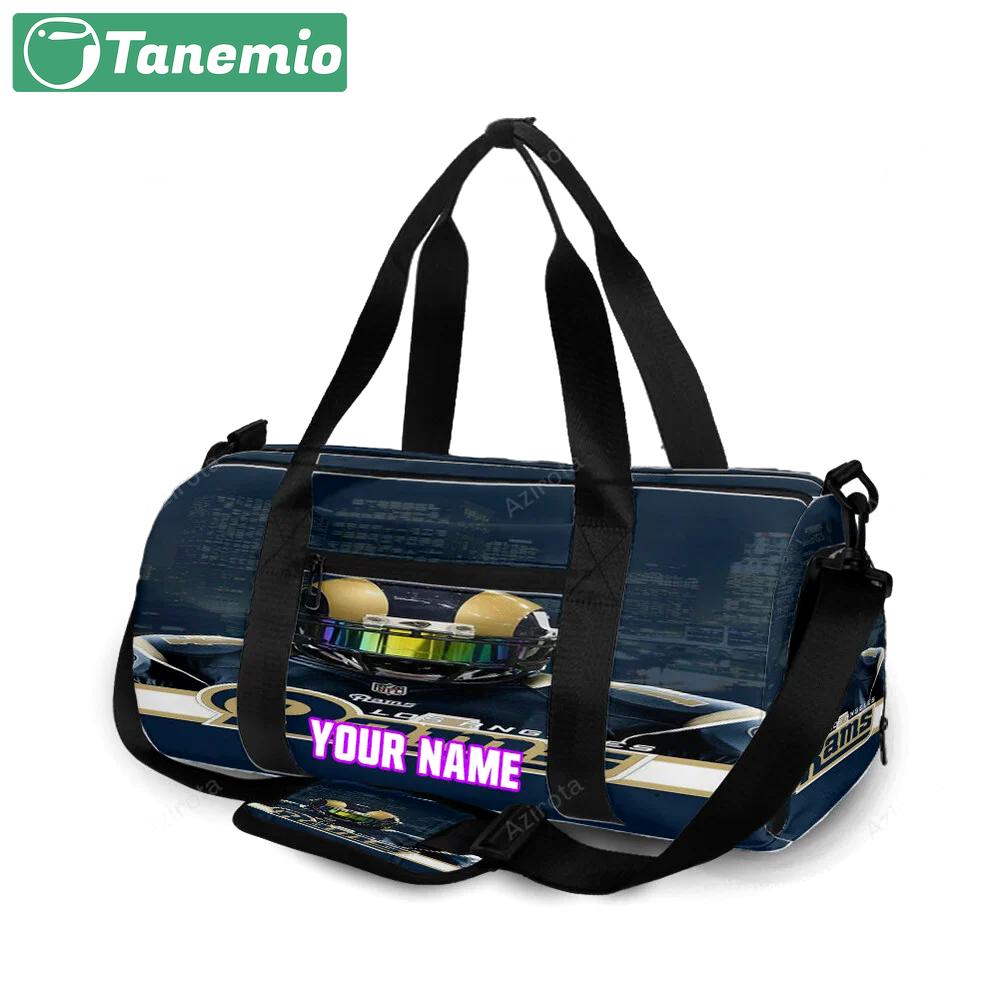 Los angeles rams cobie durant1 personalized name travel bag gym bag 1954 Travel Bag