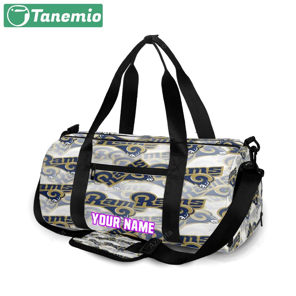 Los angeles rams3 personalized name travel bag gym bag 1961 Travel Bag