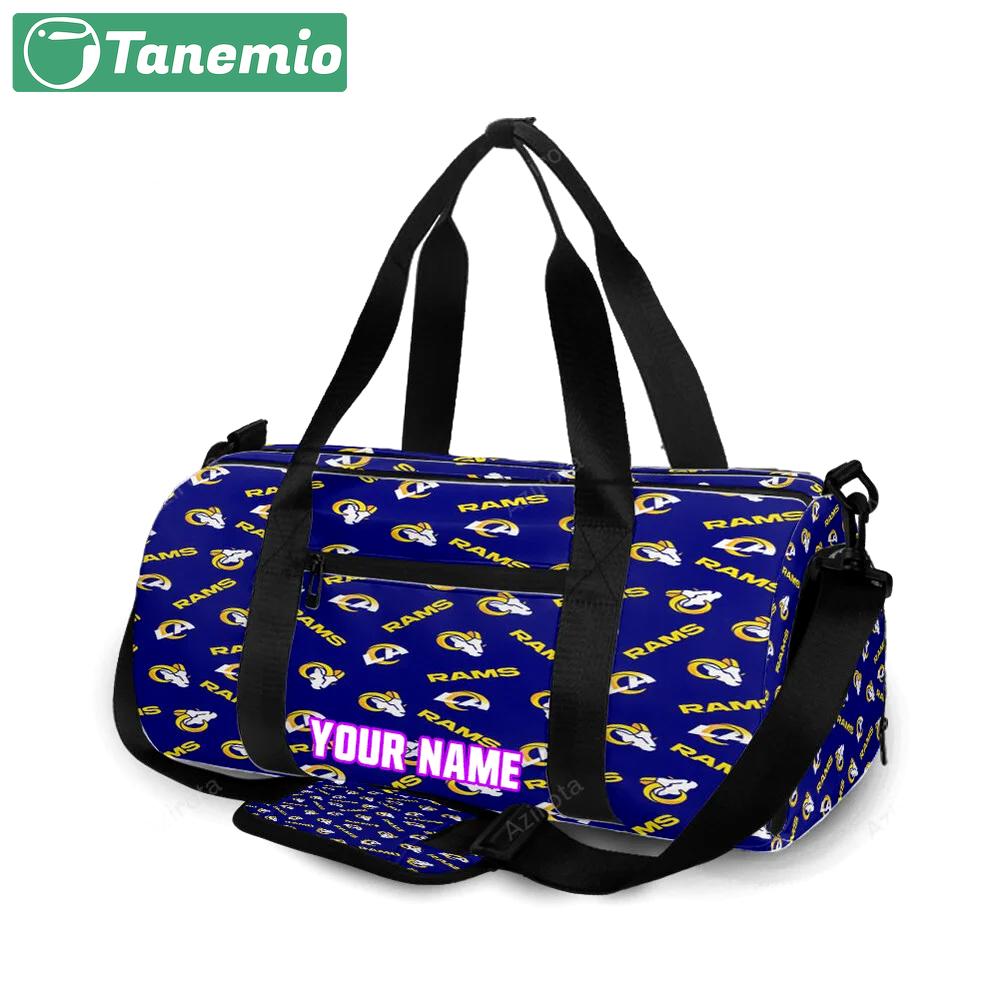 Los angeles rams7 personalized name travel bag gym bag 996 Travel Bag