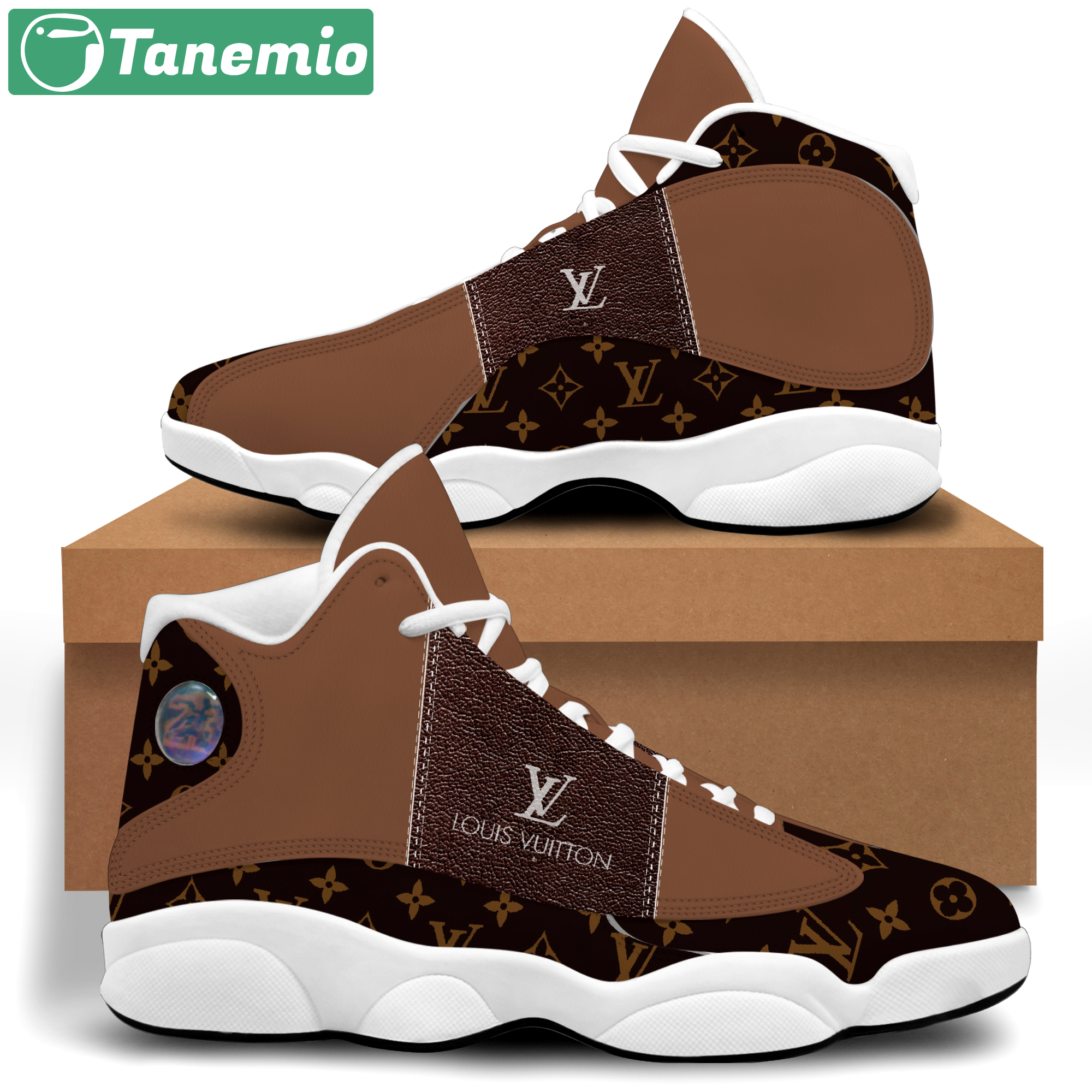 Louis vuitton browns louis vuitton l-jd13 Air Jordan 13 For Fans Full Size Gifts For Men Women Sneakers Shoes