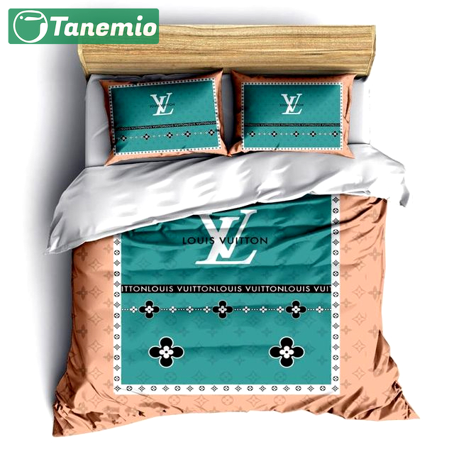 Louis vuitton logo type 104 Bedding Sets hyperbeast Bedroom bed linen sheets premium fashion brand blankets covers luxury ideas home decor duvet bedclothes bedspread