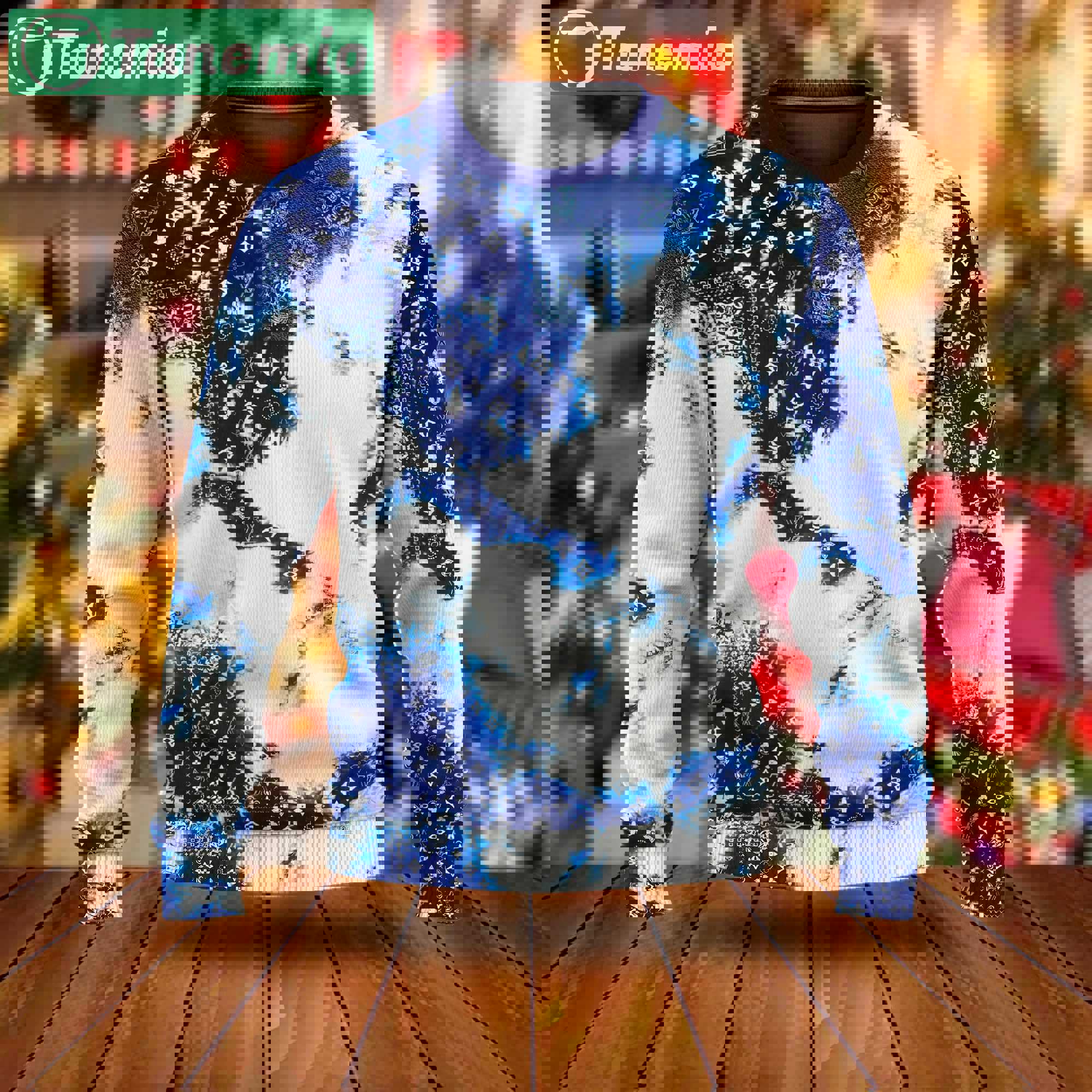 Louis vuitton luxury ugly christmas sweater  hot 2024 style 441 Christmas Ugly Sweater