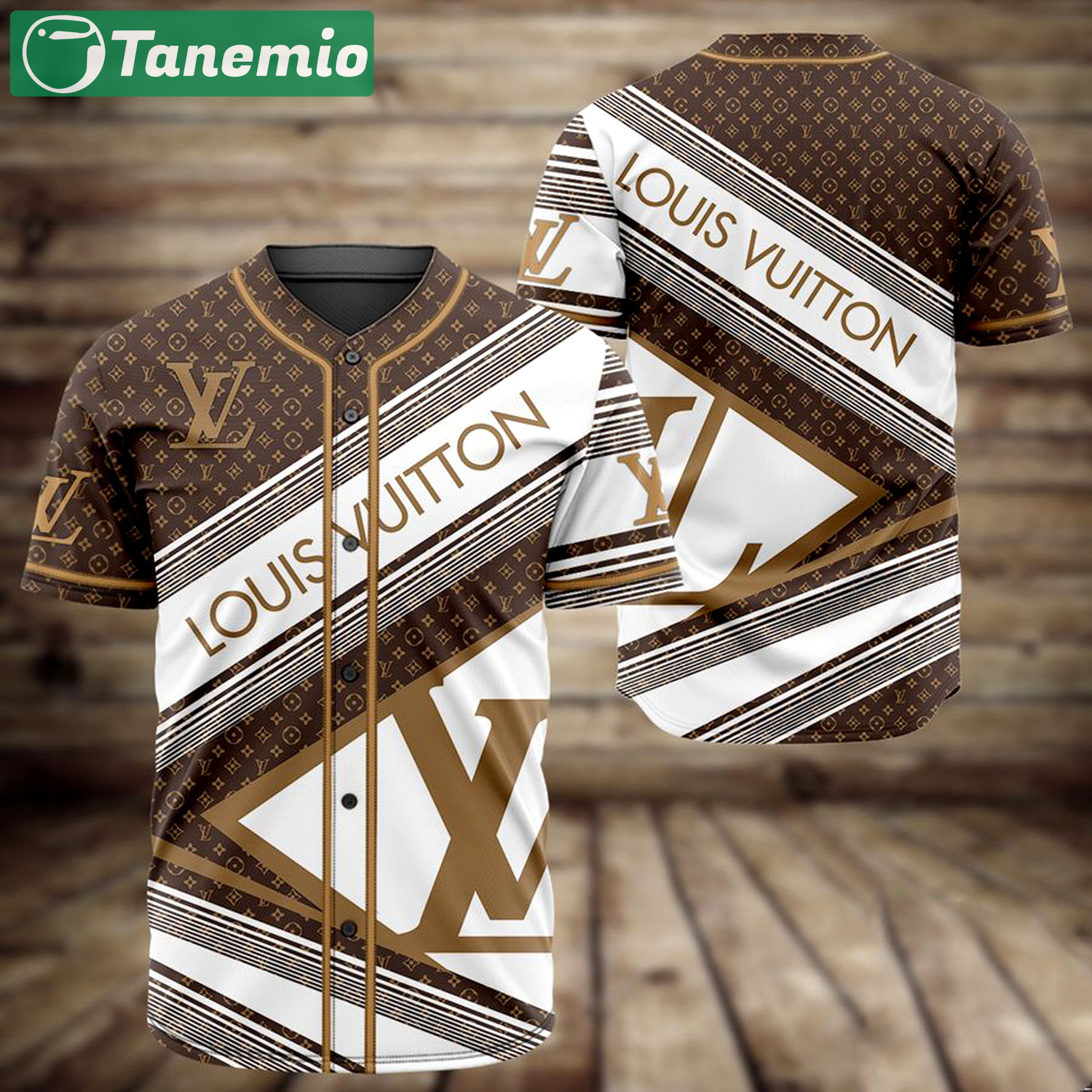 Louis vuitton milky baseball jersey shirt lv luxury clothing clothes sport for men women hot 2023 Baseball Jersey Shirt