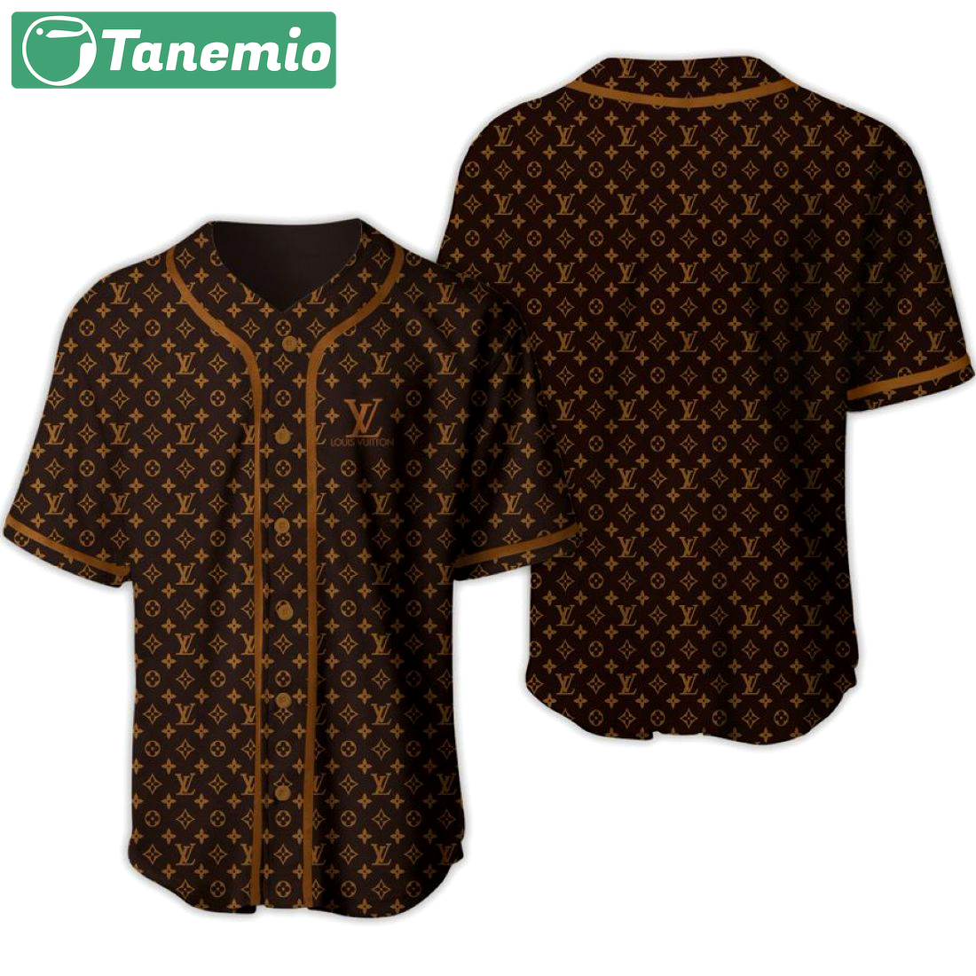 Louis vuitton monogram baseball jersey shirt lv luxury clothing clothes sport for men women hot 2023 Baseball Jersey Shirt