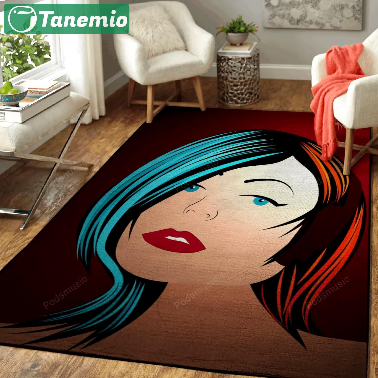 Loving music artworks art for fans area rug living room carpet rug regtangle carpet floor decor home decor Rectangle Rug