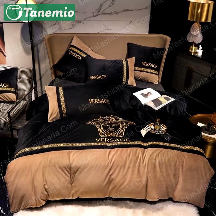 Luxury versace logo luxury brand model 25 bedding set home decoration Bedding Sets