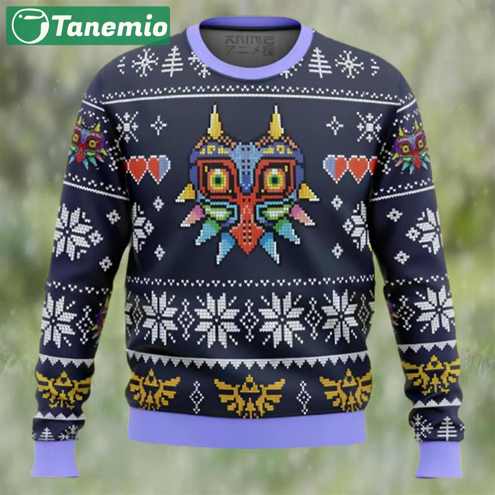 Majora?s mask legend of zelda ugly christmas sweater Christmas Ugly Sweater