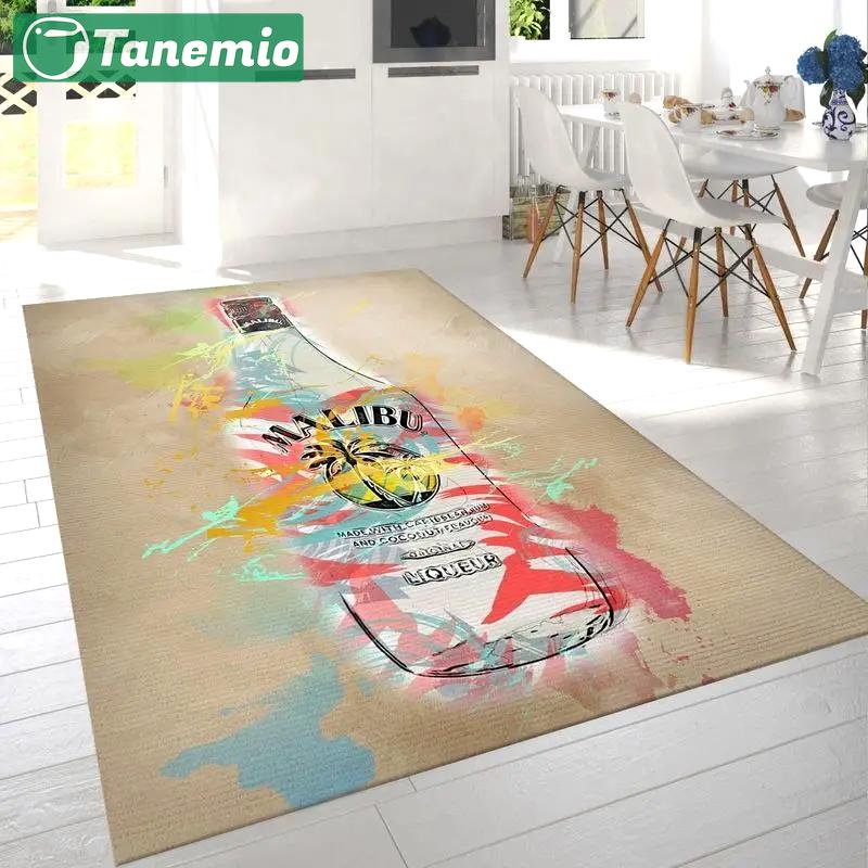 Malibu 1 area rug living room and bed room rug rug regtangle carpet floor decor home decor Rectangle Rug