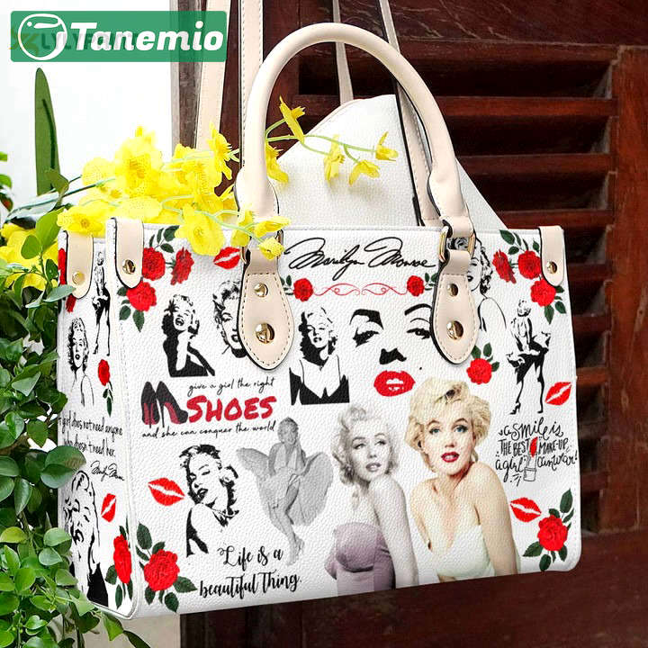 Marilyn monroe leather bag for women gift 2021 Women Leather Hand Bag