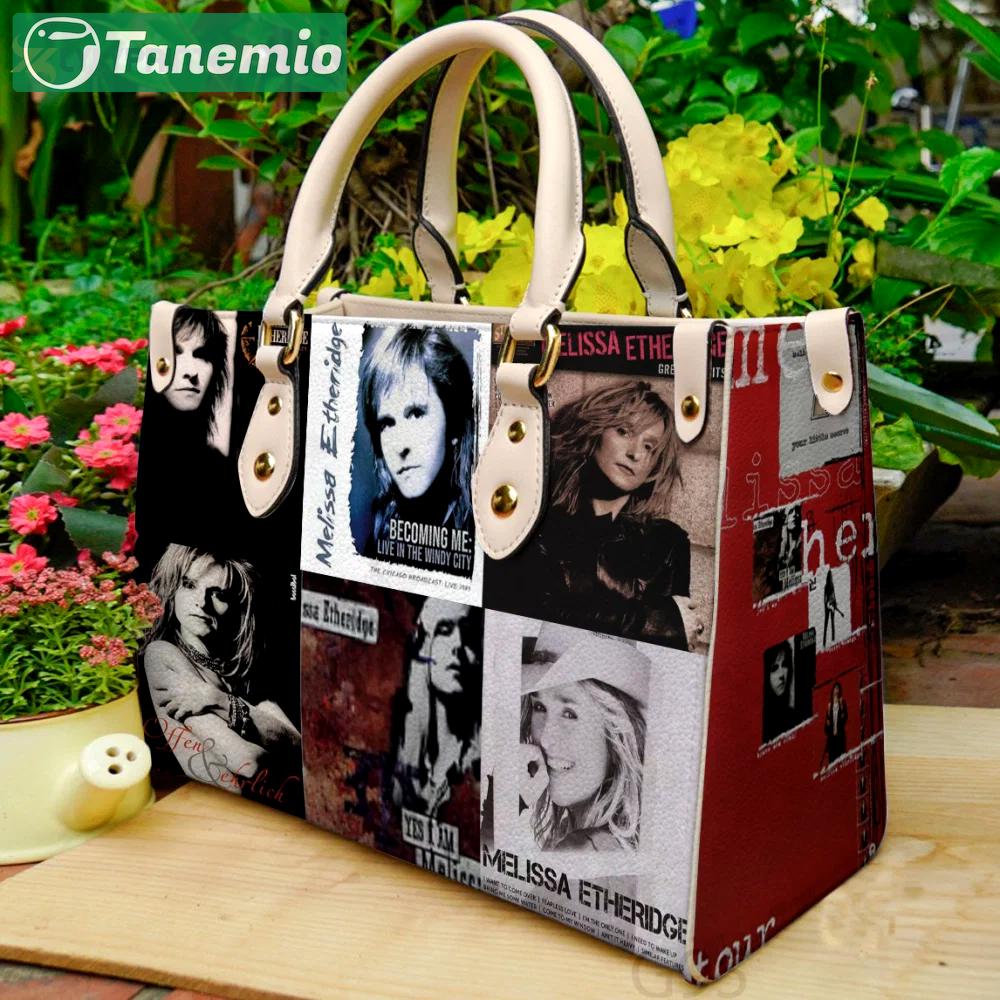 Melissa etheridge leather bag for women gift 2024 Women Leather Hand Bag