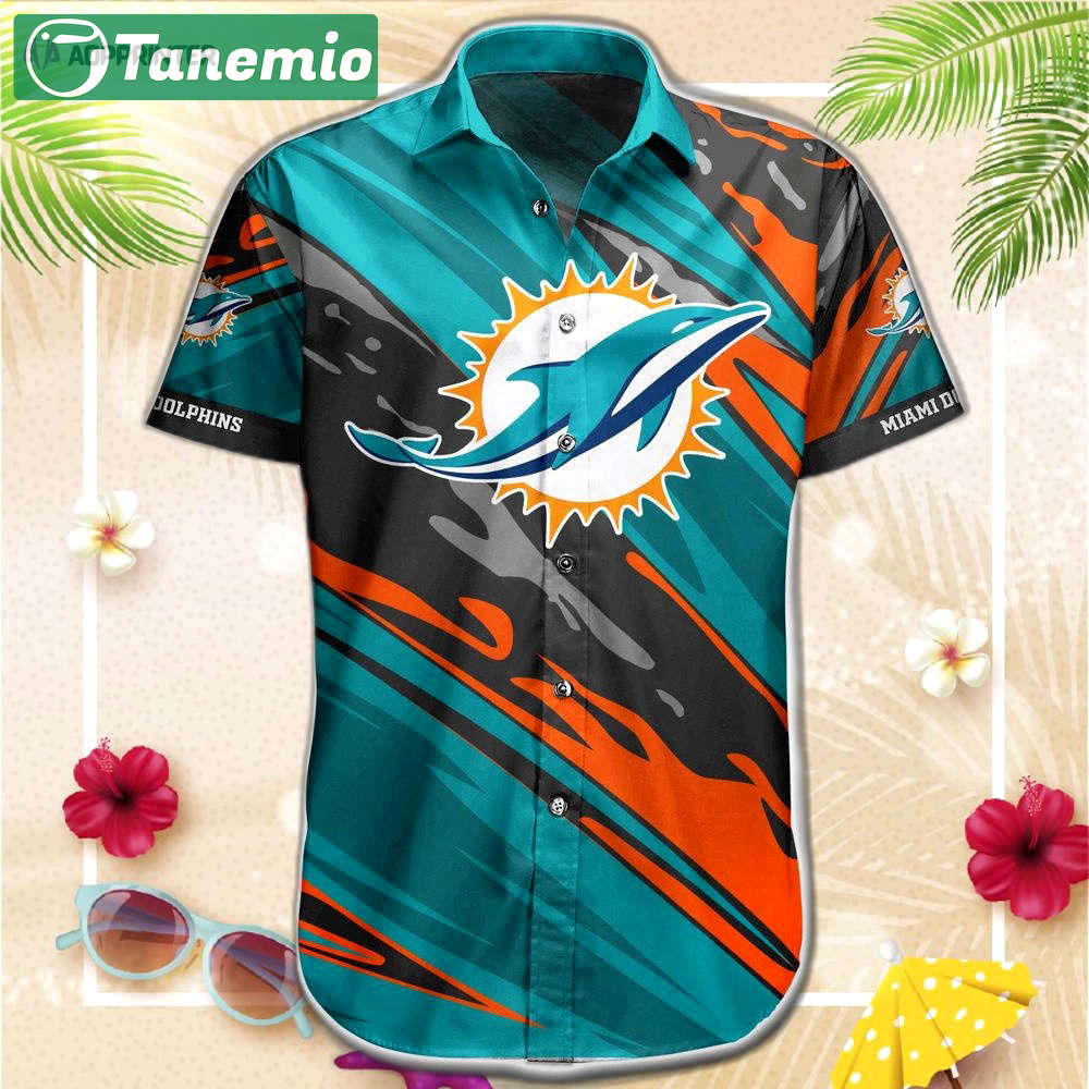 Miami dolphins logo hawaiian shirt nfl Hawaii Shirt