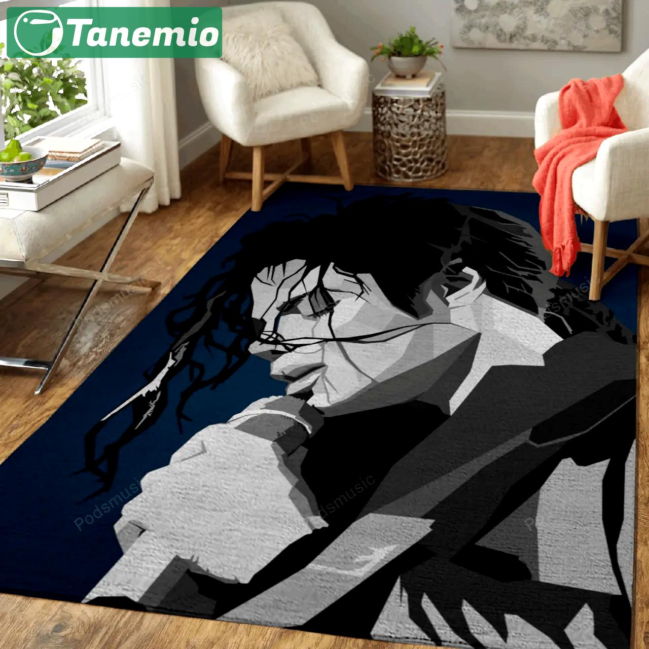 Michael jackson wpap pop art art for fans area rug living room carpet rug regtangle carpet floor decor home decor Rectangle Rug