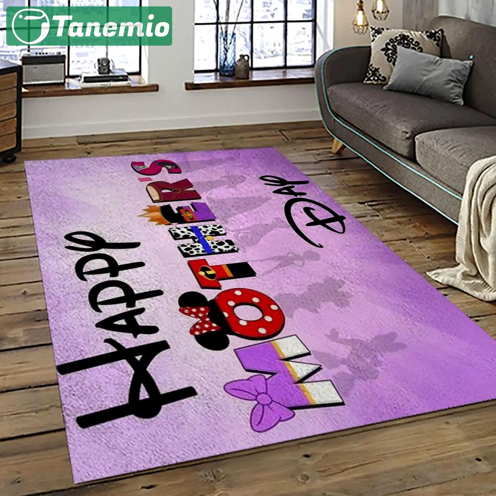 Mickey mouse characters cartoon movie carpet rectangle area rug for living room bedroom decor mme27 Rectangle Rug