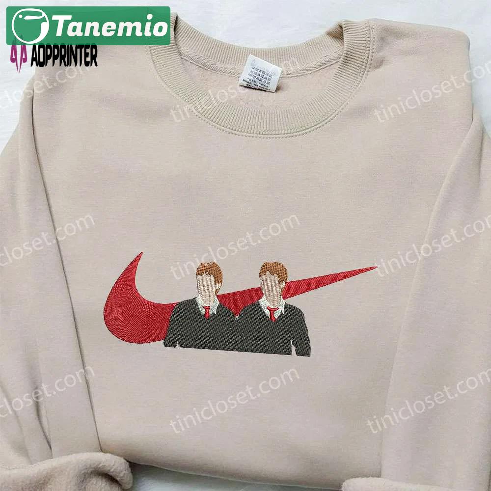 Minnesota twins x nike embroidered hoodie & mlb sport shirt nike inspired embroidered apparel Embroidered Shirt