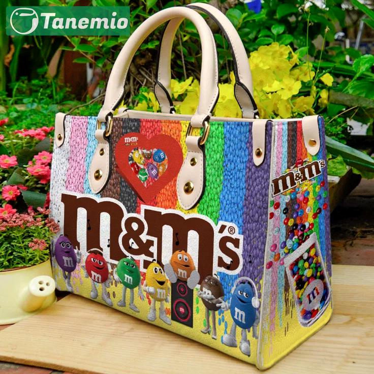 M&m 1 leather handbag for women gift 2419 Women Leather Hand Bag