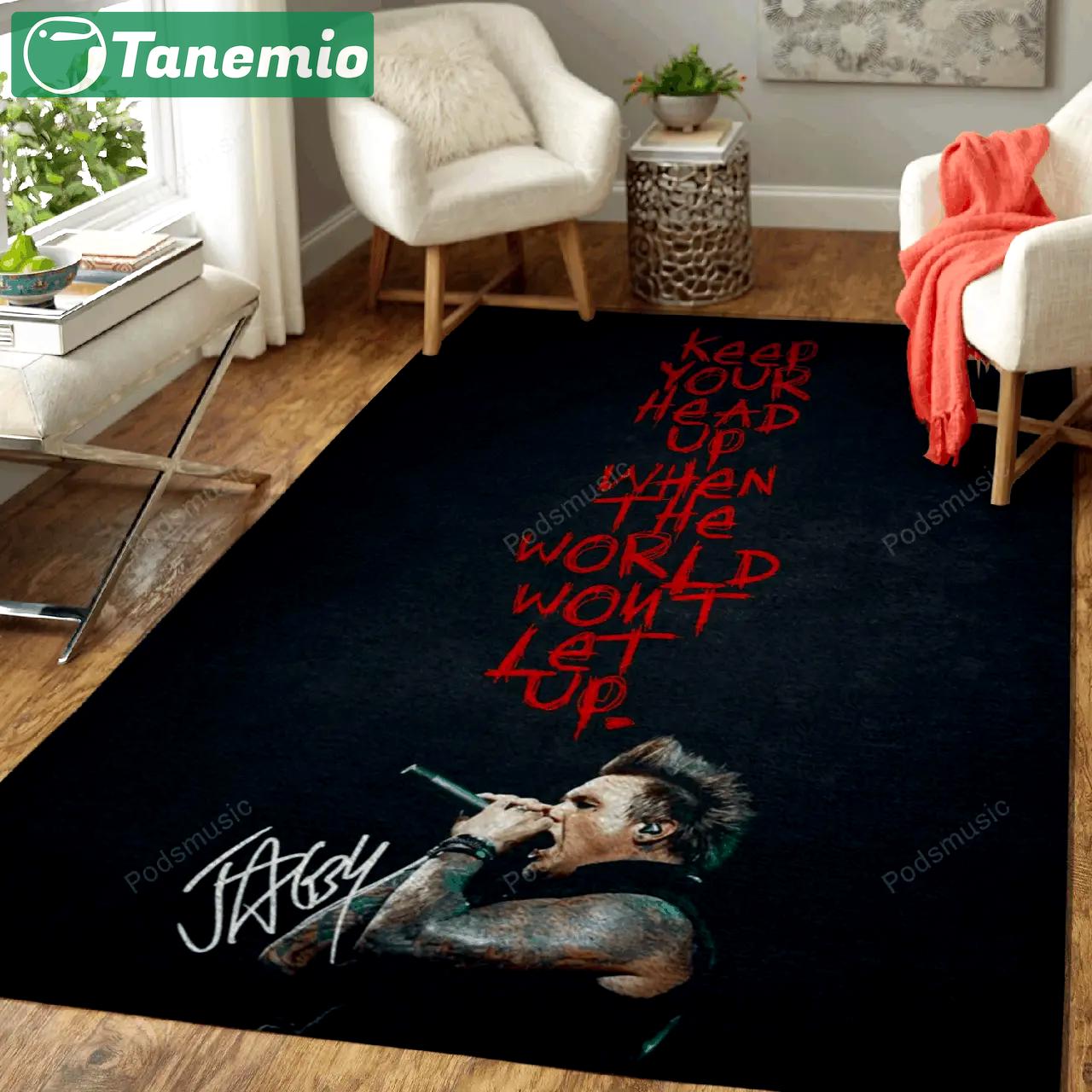 Music jacoby shaddix rock music legends art for fans area rug living room carpet rug regtangle carpet floor decor home decor Rectangle Rug