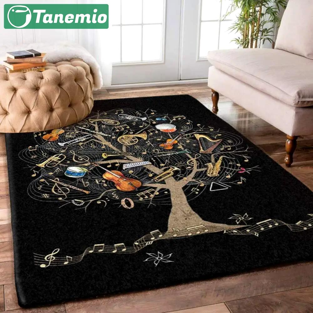 Music rug rb7a8e7e3072 area rug living room carpet rug regtangle carpet floor decor home decor Rectangle Rug
