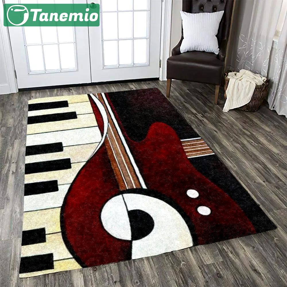Music rug rcdd81f16337 area rug living room carpet rug regtangle carpet floor decor home decor Rectangle Rug