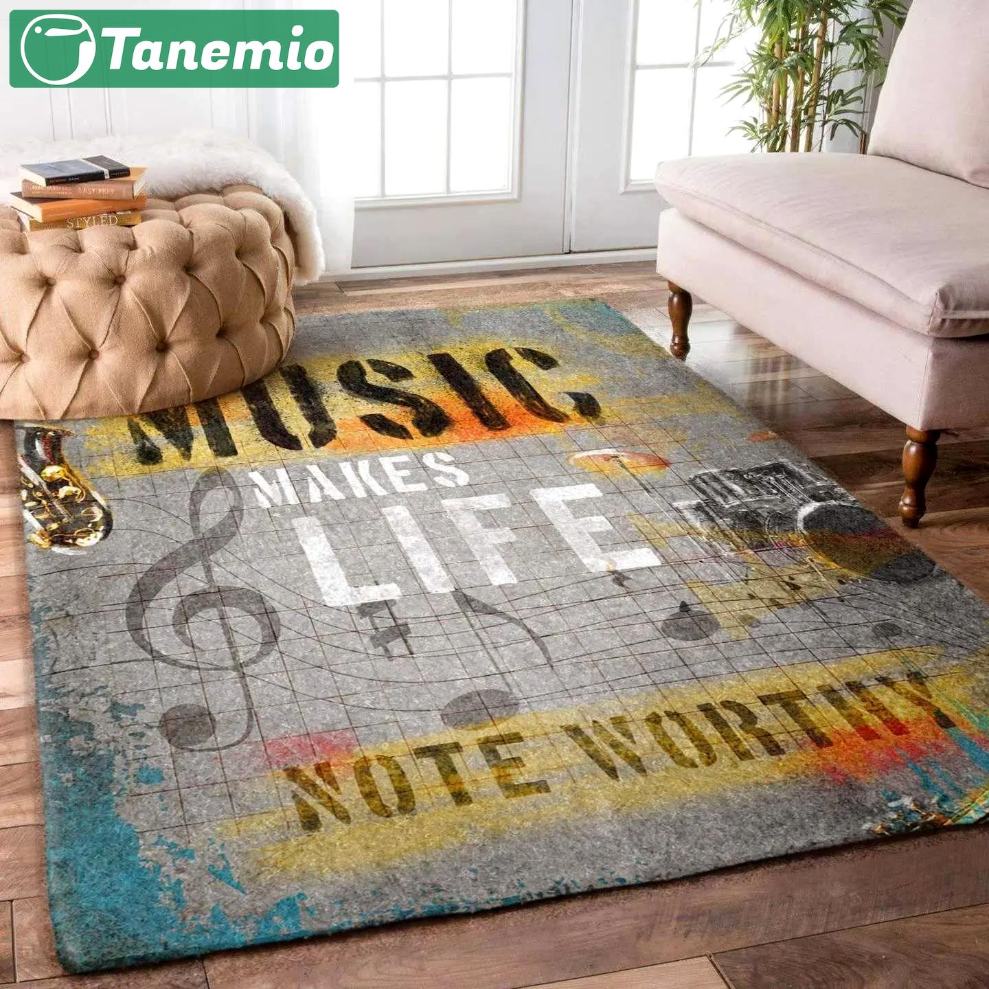 Music rug rcdd81f20399 area rug living room carpet rug regtangle carpet floor decor home decor Rectangle Rug