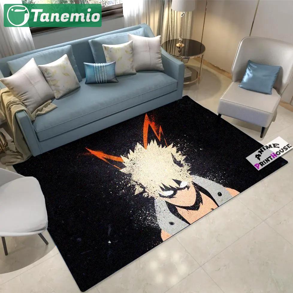 My hero academia area rugs anime living room carpet home rug regtangle carpet floor decor home decor Rectangle Rug