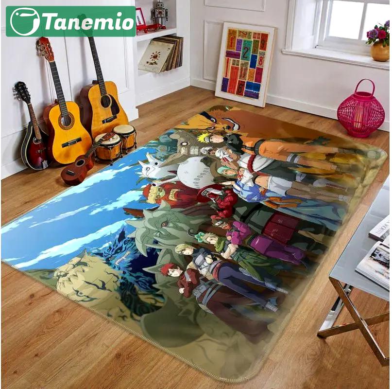 Naruto anime 37 area rug living room and bed room rug rug regtangle carpet Rectangle Rug