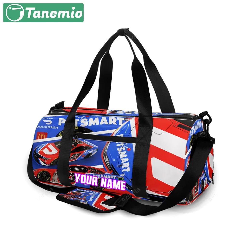 Nascar 23xi racing cars10 personalized name travel bag gym bag 67 Travel Bag