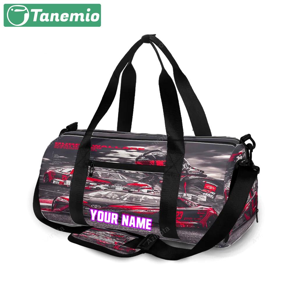 Nascar 23xi racing cars4 personalized name travel bag gym bag 608 Travel Bag