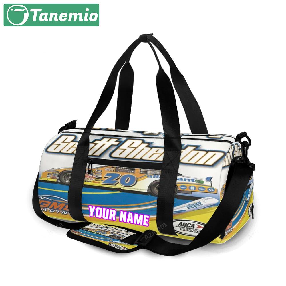 Nascar gms racing cars7 personalized name travel bag gym bag 929 Travel Bag