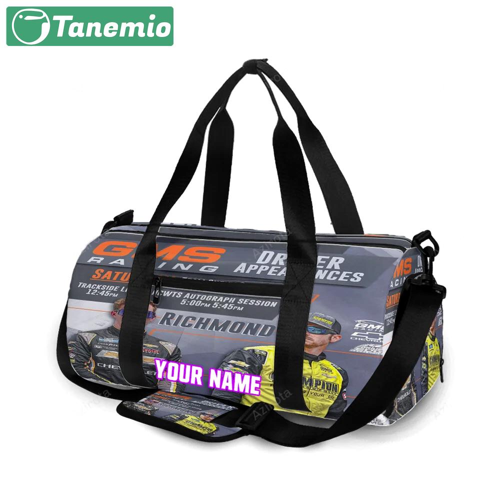 Nascar gms racing drivers2 personalized name travel bag gym bag 1586 Travel Bag