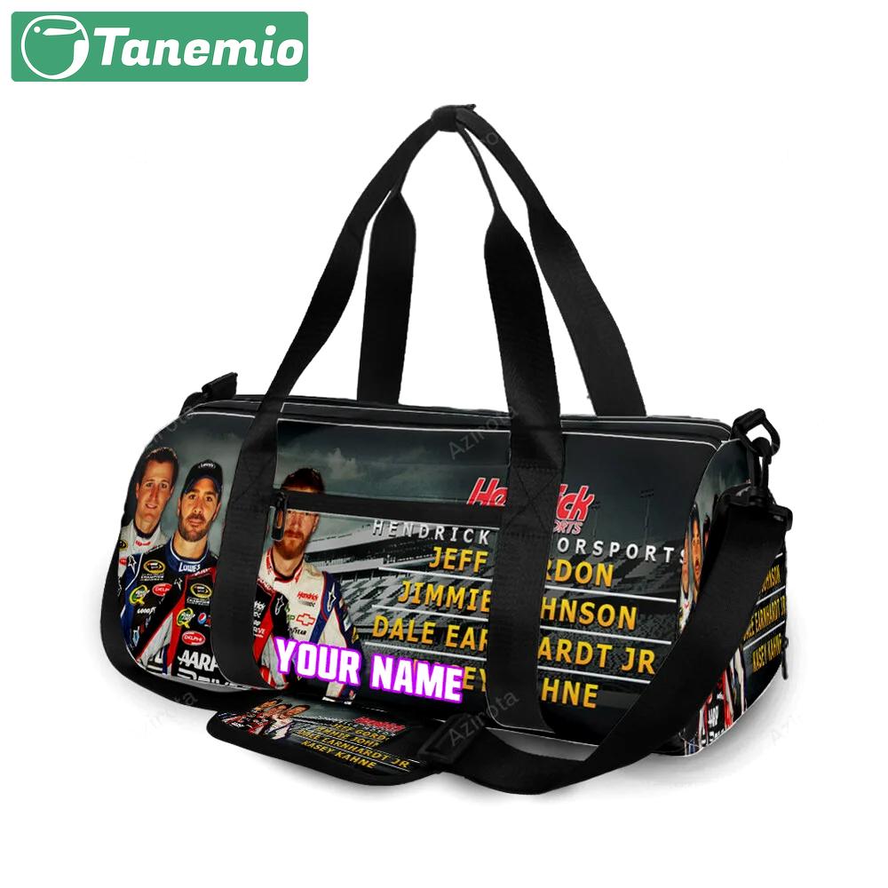 Nascar hendrick drivers2 personalized name travel bag gym bag 210 Travel Bag