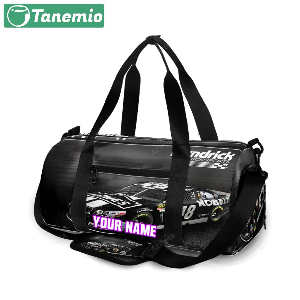 Nascar hendrick motorsports car4 personalized name travel bag gym bag 2129 Travel Bag