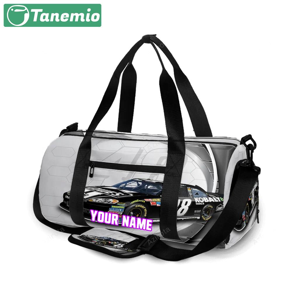 Nascar hendrick motorsports car9 personalized name travel bag gym bag 1846 Travel Bag