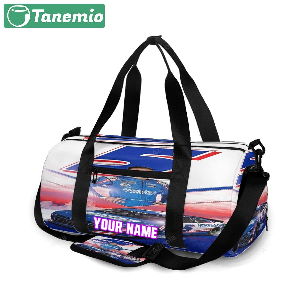 Nascar hendrick motorsports kyle larson4 personalized name travel bag gym bag 472 Travel Bag