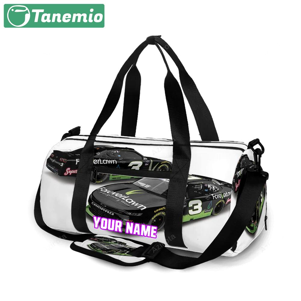 Nascar jd motorsport w gary keller car6 personalized name travel bag gym bag 1924 Travel Bag