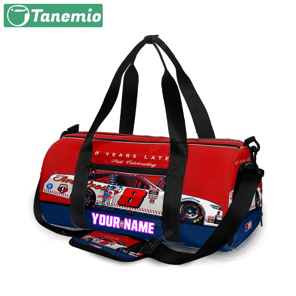 Nascar jr motorsports car1 personalized name travel bag gym bag 1765 Travel Bag