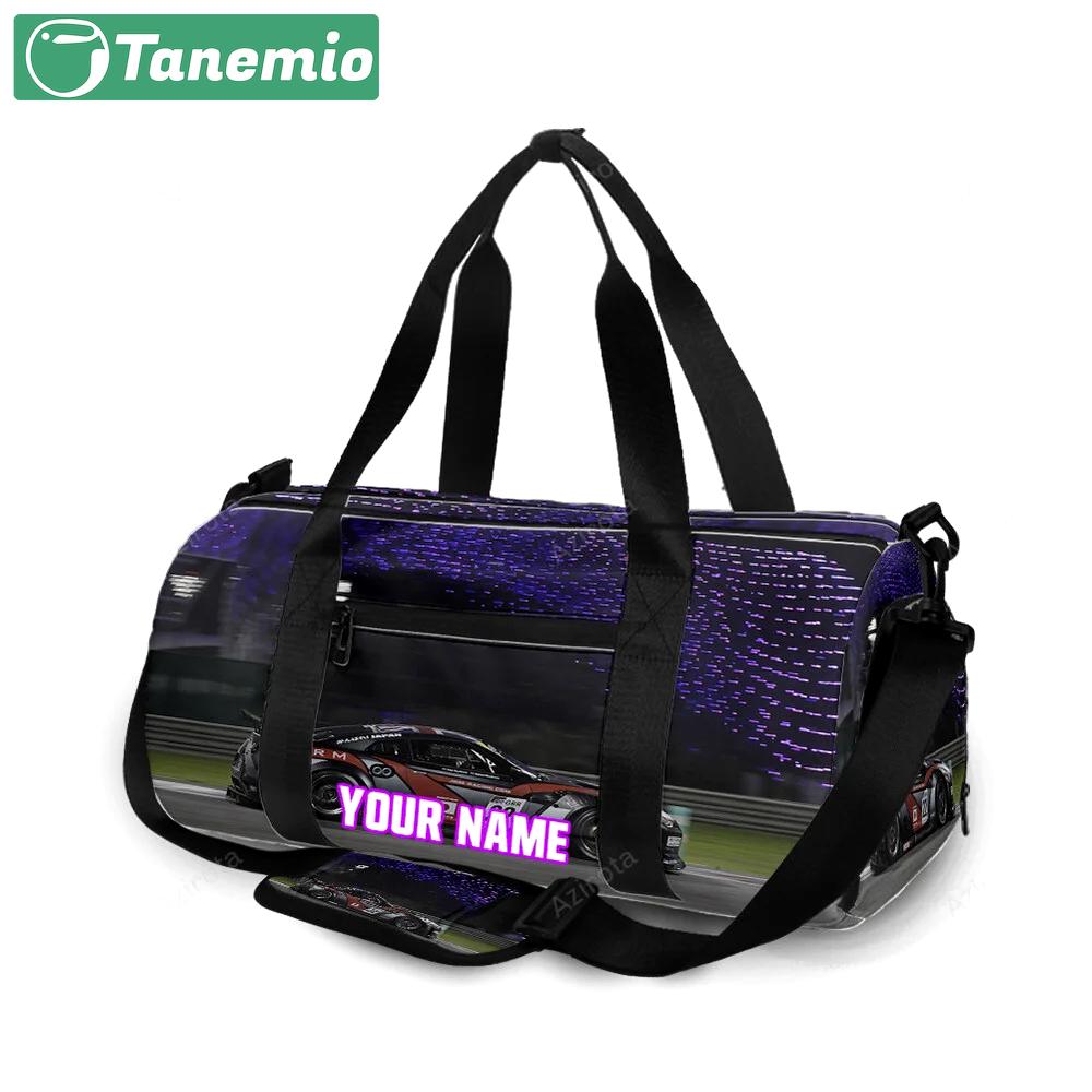 Nascar jr motorsports car3 personalized name travel bag gym bag 1415 Travel Bag